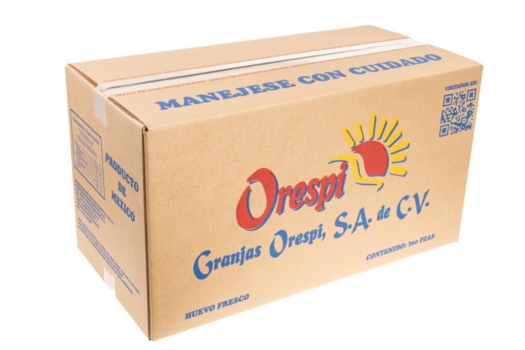 Caja huevo 360 piezas