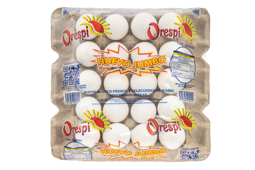 Huevo Jumbo blanco