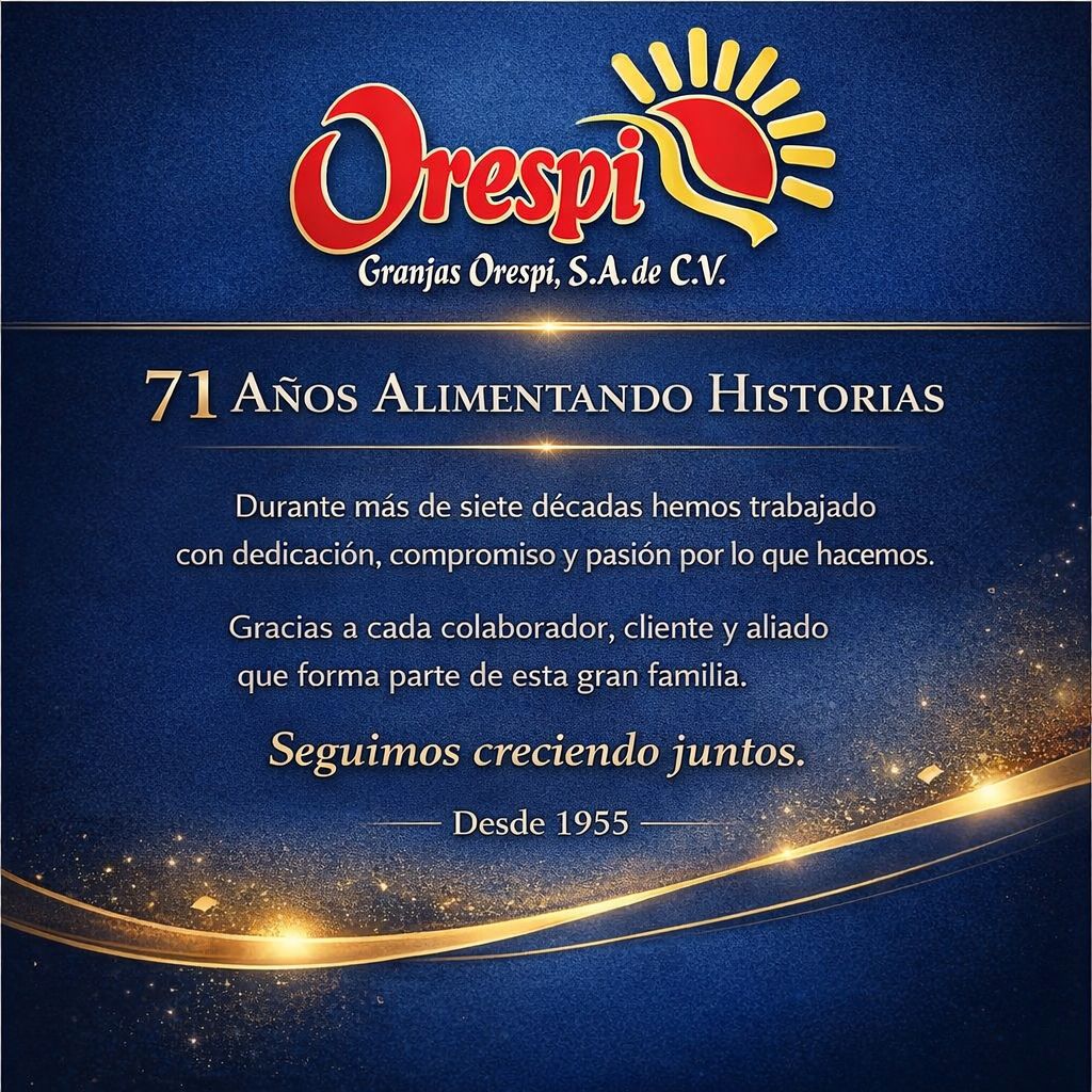 Celebrando 71 años de calidad. Felicidades!!