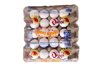 Huevo blanco 20 pz Jumbo