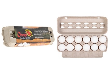 Huevo blanco libre pastoreo 12 pz