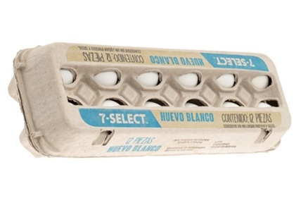 Huevo blanco 12 pz 7-Select